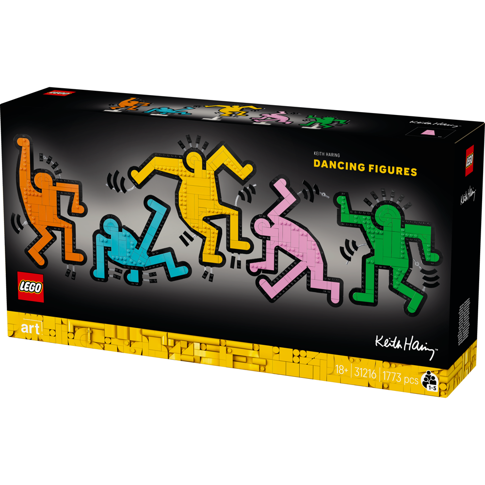 LEGO® Art Keith Haring – Dancing Figures 31216